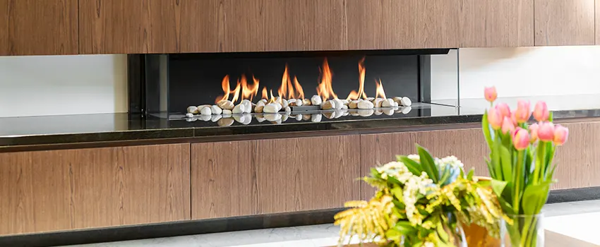 Double-height Fireplace Design Refurbishment in Clayton, North Carolina